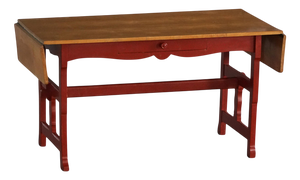 Early 20th Century Scandinavian Extendable Dining Table with Drawer, 1920s