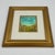 Paper Original Contemporary Wildflower Landscape Watercolor Painting Framed Signed 10x13 For Sale - Image 7 of 10