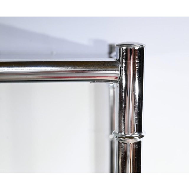 Metal Shelf in Chromed Metal, 1970 For Sale - Image 7 of 18