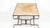 French Artisan Coffee Table in Wrought Iron and Travertine Top, 1920s For Sale - Image 3 of 10