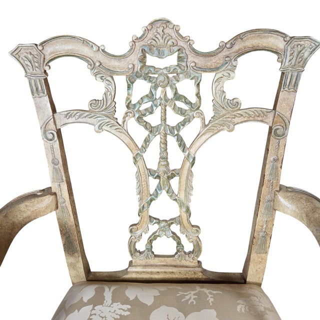 Wood 1990s Pair of Hickory Armchairs For Sale - Image 7 of 8