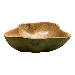 Medium Wooden Bowl For Sale