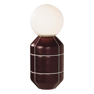 Ceramic Base Spot Table Lamp by Svitanok For Sale