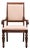 Broyhill Furniture British Empire Collection Cherry Dining Arm Chair 7325-83 For Sale