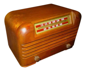 1941 Philco Wood Table Radio