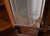 1950s Georgian Style Mahogany Inlaid Pair of Corner Display Cabinets 2 Keys For Sale - Image 13 of 17