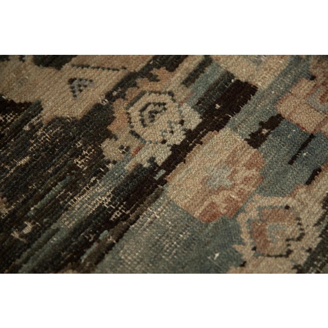 Black Reclaimed Vintage Turkish Rug Bench For Sale - Image 8 of 8
