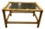 Bamboo Coffee Table with Smoked Glass Top, 1960s For Sale
