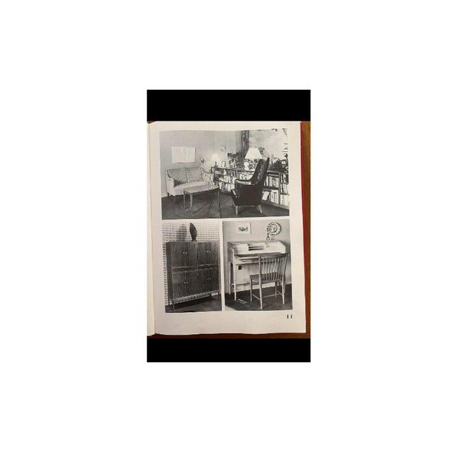 Svend Åge Madsen, Highback Chair, Leather, Nut Wood, Denmark, 1947 For Sale - Image 4 of 12