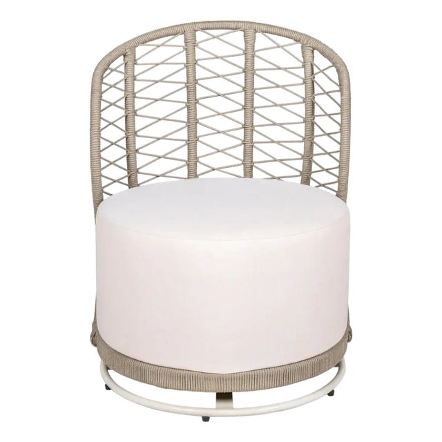 Seasonal Living Baltic Swivel Outdoor Lounge Chairs 2pc For Sale