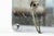 Vintage Mid Century Glass Column & Chrome Floor Lamp by Hansen, 1970s For Sale - Image 10 of 15