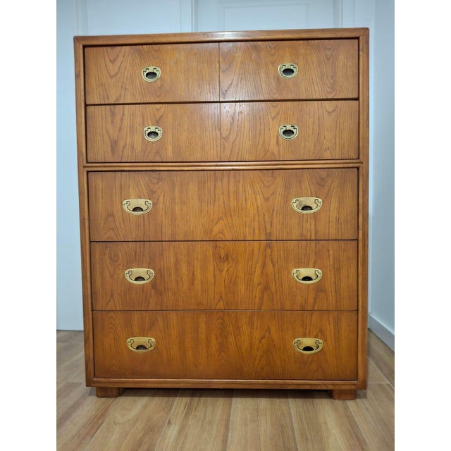 Wood Chest of Drawers from Drexel Passage, USA, 1970s-1980s For Sale - Image 7 of 18