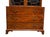 Antique English Georgian Mahogany Bureau Bookcase With Astragal Glass Doors, Late 18th Century For Sale - Image 4 of 13