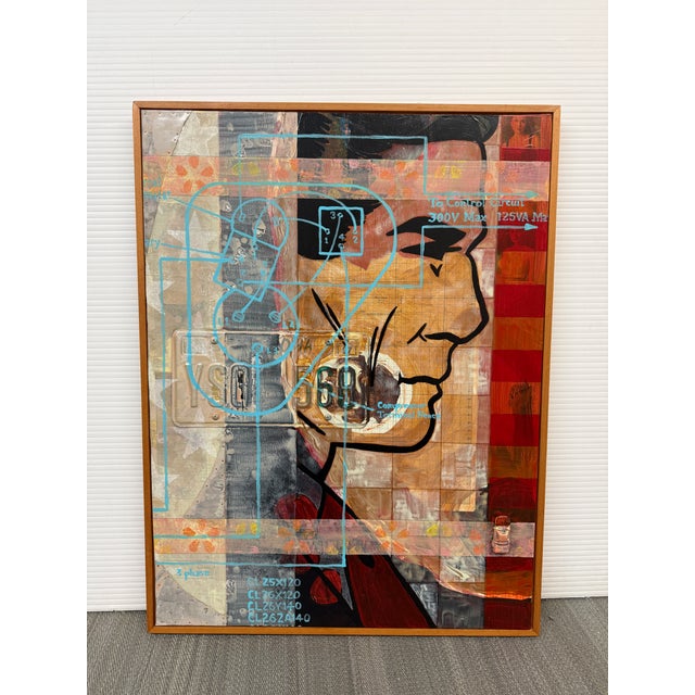 Marc Bosworth Final Phase Mixed Media Artwork For Sale - Image 11 of 12