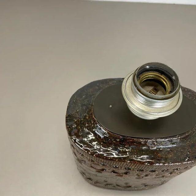 Large Ceramic Table Light attributed to Bitossi, 1970s For Sale - Image 6 of 18