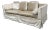 Baker Furniture Silk Velvet Sofa For Sale