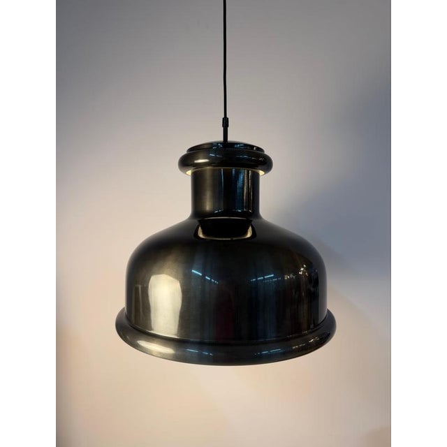 Country Line Pendant Lamp in Anthracite by Sidse Werner for Holmegaard For Sale - Image 11 of 11