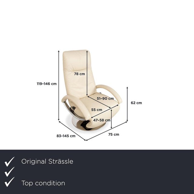 with this armchair from Strässle, you get a true comfort marvel that combines classic design with intelligent technology....