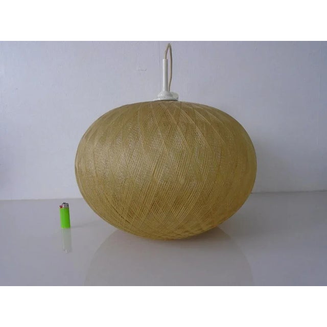 Spun Fiberglass Pendant Lamp, Germany, 1960s For Sale - Image 17 of 18