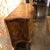 Traditional 1990s Vintage Italian Three Drawer Walnut Shaped Chest/Console For Sale - Image 3 of 12