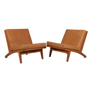 Lounge Chair Model GE-370 attributed to Hans J. Wegner for Getama, 1960s For Sale