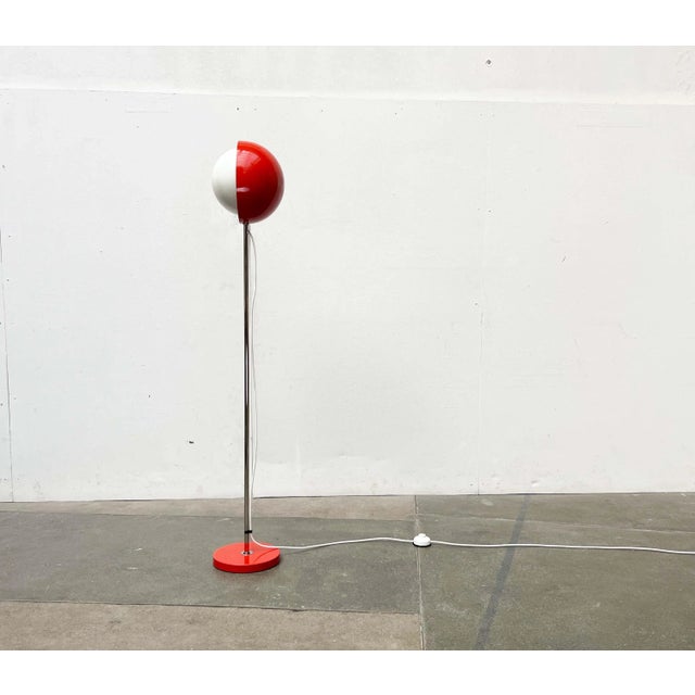 Mid-Century Modern Space Age Eclipse Floor Lamp, Germany, 1960s For Sale - Image 15 of 18