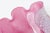 Hot Pink Vintage Murano Pink and Silver Foil Clam Shell Coiled Large Glass Bowl, Signed For Sale - Image 8 of 11