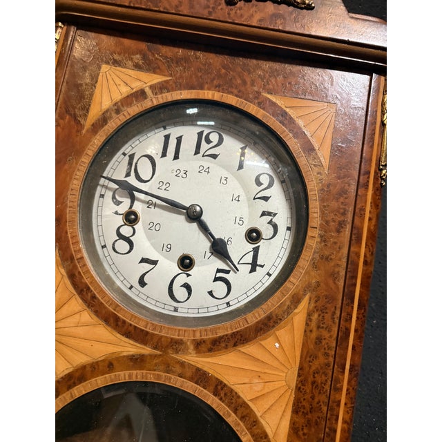 1950s Empire Style Clock, 1950s For Sale - Image 5 of 6