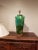 Ceramic 1990s Large Green Ceramic Lamp For Sale - Image 7 of 12