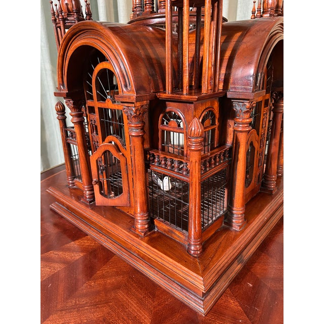 Late 19th Century 19th Century Italian Palladian-Style Antique Birdcage For Sale - Image 5 of 9