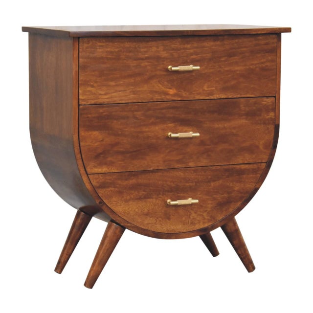 Wood Rustic Wood Bedside Nightstand For Sale - Image 7 of 8