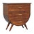 Wood Rustic Wood Bedside Nightstand For Sale - Image 7 of 8
