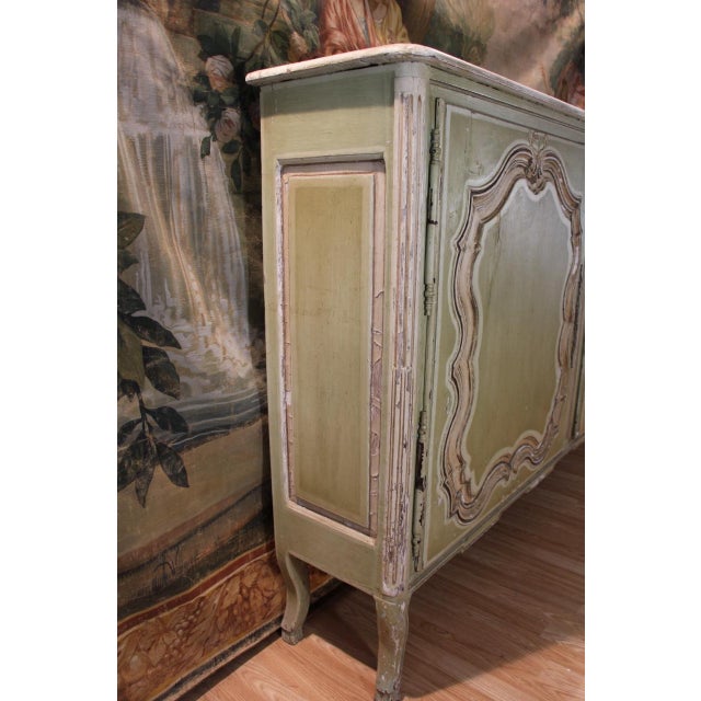 Green Buffet, Late 18th-Early 19th Century For Sale - Image 5 of 11