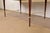 Paul McCobb for Directional Mahogany and Brass Extension Dining Table, Newly Refinished For Sale - Image 12 of 15
