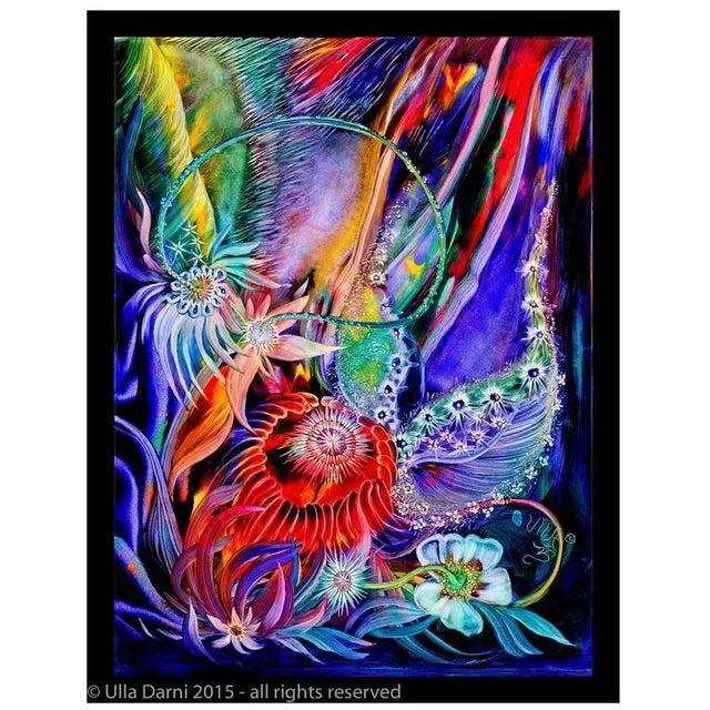 Signed original Ulla Darni print on aluminium "State of Grace".