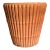 Vintage Regency Terracotta Bamboo Planter For Sale