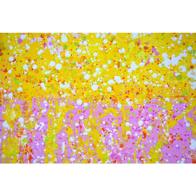 Early 21st Century Solar Expression. Modern Original Hand Painting For Sale - Image 5 of 9