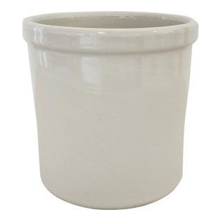 Vintage Stoneware Utensil Crock For Sale