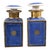French Bleu De Roi Perfume Bottles attributed to Jacob Petit, 1830s, Set of 2 For Sale - Image 4 of 18