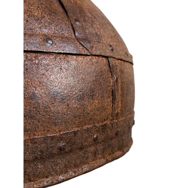 Farmhouse Industrial Vintage Iron Farmhouse Pendant Light For Sale - Image 3 of 5