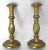 Antique Early 19th Century Heavy Solid Brass Candlesticks a Pair For Sale - Image 4 of 13