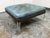 Contemporary Lee Industries for Witford Hide + Leather Ottoman For Sale - Image 3 of 12