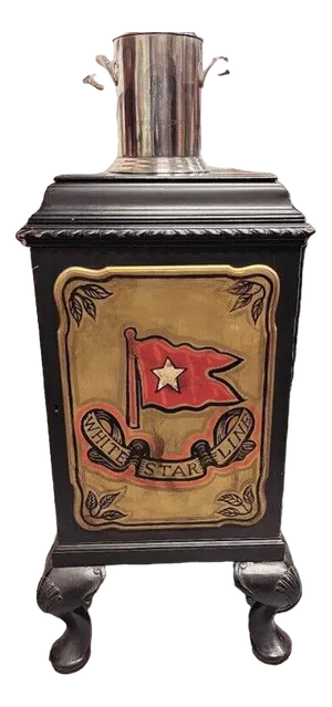Titanic White Star Line Drinks Cabinet