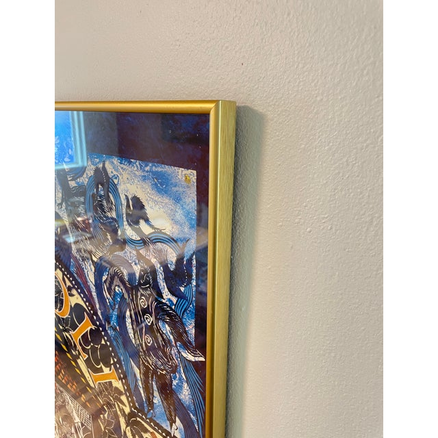 Vintage 1992 Tivoli Gardens Poster by Sonja Brandes Copenhagen, Denmark 1992 For Sale - Image 4 of 9