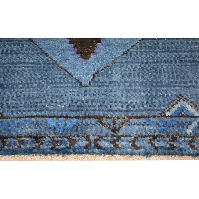 Traditional Vintage Gabbeh Knotted Wool Rug, 4'3''x6'6'' For Sale - Image 3 of 5