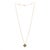 Van Cleef & Arpels Vintage Alhambra Grey Motif Diamond Pendant in 18k Rose Gold For Sale - Image 9 of 10