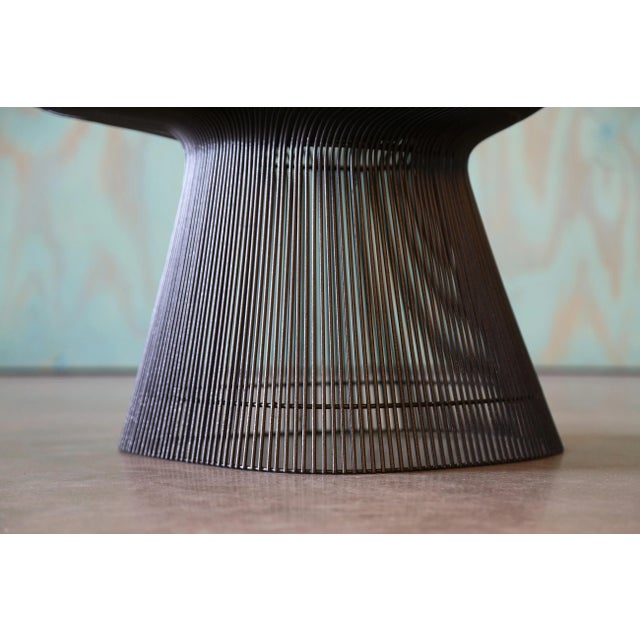 Textile 1960s Mohair Warren Platner for Knoll Lounge Armchair Mid Century Modern For Sale - Image 7 of 9
