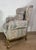 Gold French Louis XV Style Upholstered Armchairs with Giltwood Frames, 1940, Set of 2 For Sale - Image 8 of 12