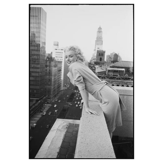 Ed Feingersh, Marilyn on the Roof, 1955, Silver Gelatin Fibre Print For Sale