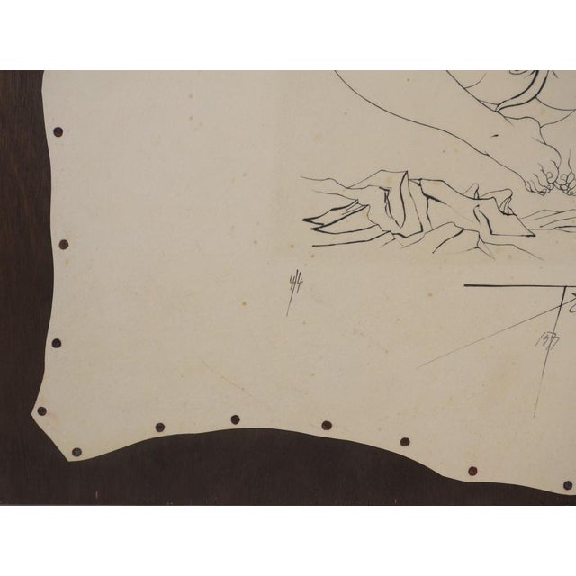 Pierre-Yves Trémois, Maritime Ecstasy, Original Signed Engraving For Sale - Image 4 of 9